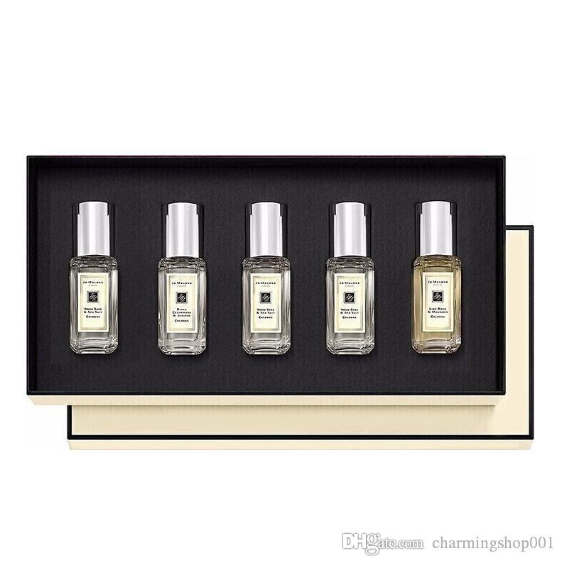 

Top Quality !Jo Malone London 5 smell 9ml*5 famous brand designer perfume fragrance long lasting wholsale fast delivery gift sets