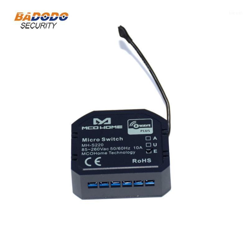 

Z-wave EU 868.42MHz In wall power switch module ON/OFF switch module MCO Home MH-S220 max load 10A for smart light control1