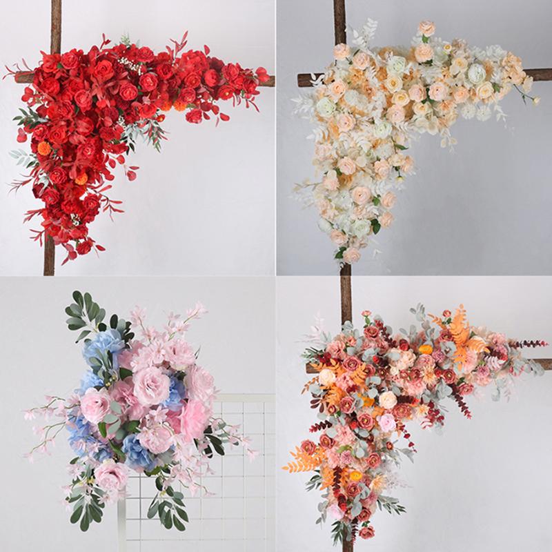 

Flone Wedding Arch Artificial Flowers Swag Fake Floral Arrangement Decoration, 10