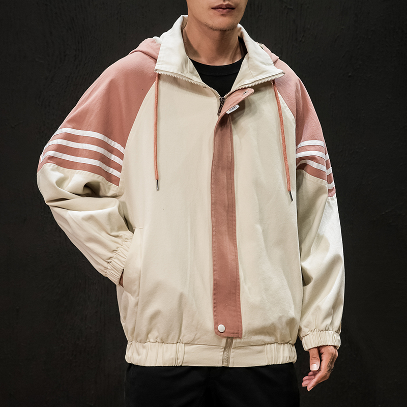 

Spring New Autumn Guy's Man Street Jacket Cute Boys Big Size Hoodie Clothes 1fph, White
