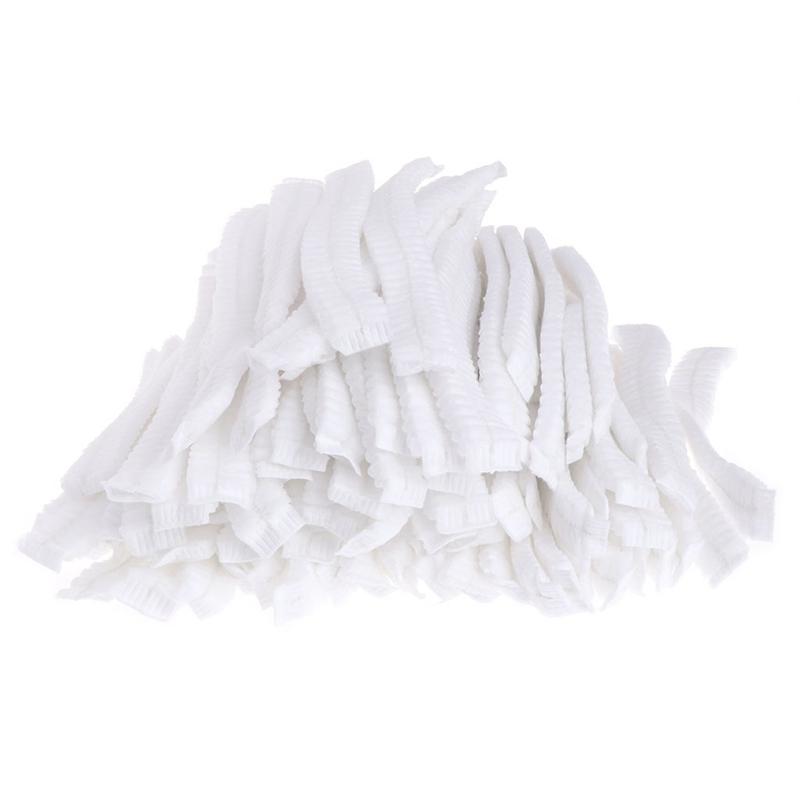

White 100Pcs Microblading Accessories Permanent Makeup Disposable Hair Accessories Hair Net Caps for Eyebrow Tattooing CNIM Hot