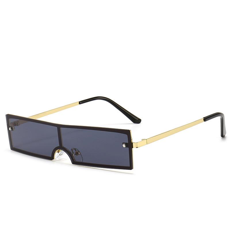 

Vintage Rectangle Sunglasses Women Luxury Glasses Woman Fashion Trendy Mirror Female Eyewear Uv400 Polycarbonate Travel Oculos