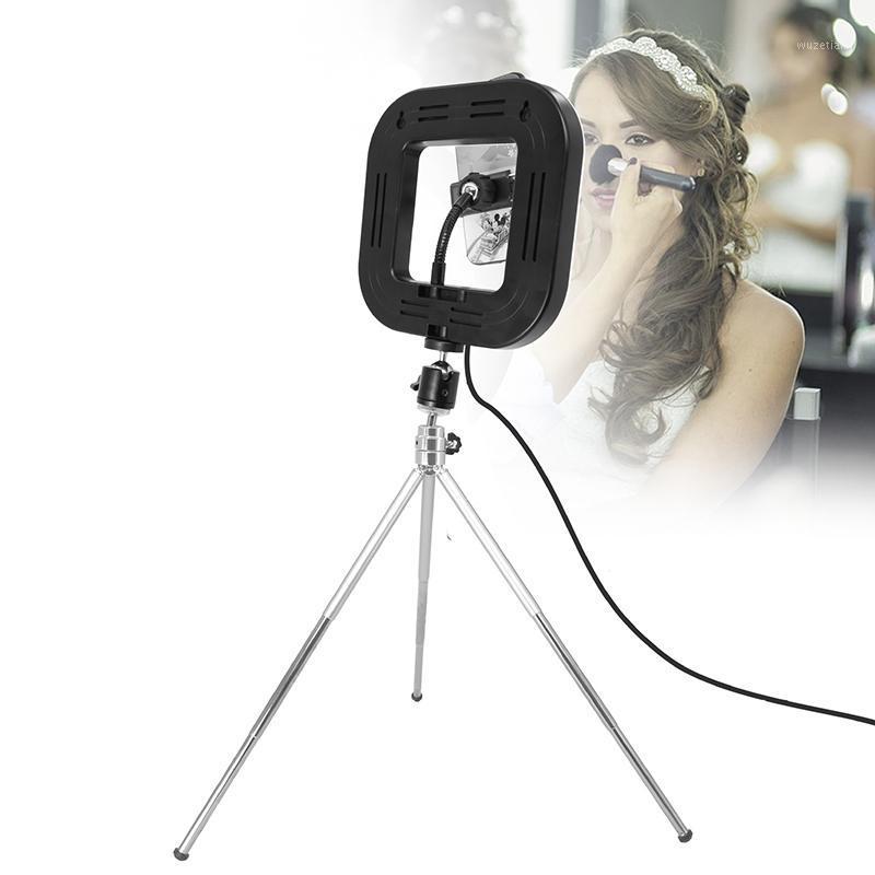 

New Fashion Professional Multifunction LED Square Light With Tripod Stand Selfie Light Photo Camera Live Photographic Lighting1