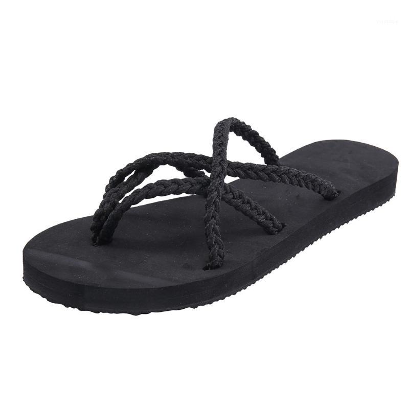 

SAGACE Retro Womens Fashion Flats Flip Flops Shoes Ladies Beach Non-Slip Clip-Toe Slip On Roman Style Outdoor Peep Toe Slippers1, Black