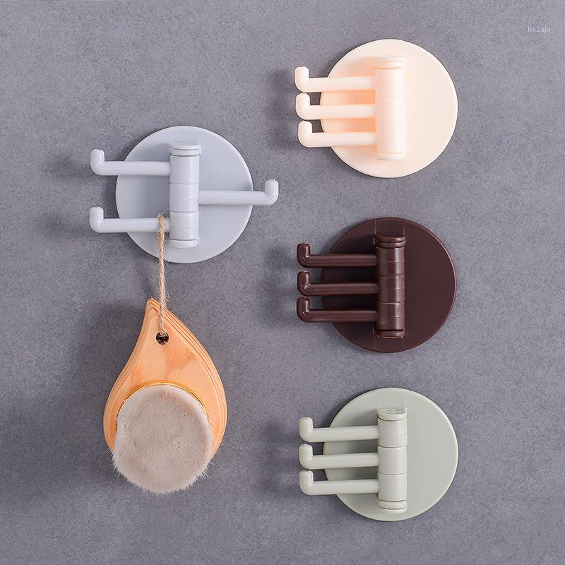 

Multi-Purpose Kitchen Adhesive Hooks Adjustable Branch Strong Nail-Free Storage Holder Hook Waterproof Hooks1