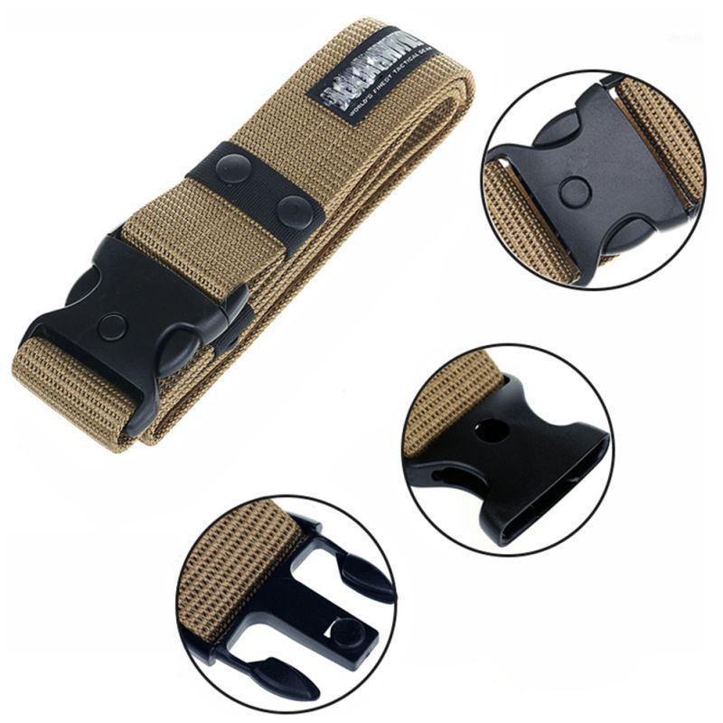 

Combat Waistband Army Tactical Belts Adjustable Survival Men Heavy Duty Huntting Belts1, Black