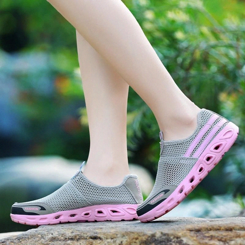 

New 2020 Women Sneakers Fashion Breathable Mesh Casual Shoes Platform Sneakers For Loafers Women Sock Sneakers #Wz0w
