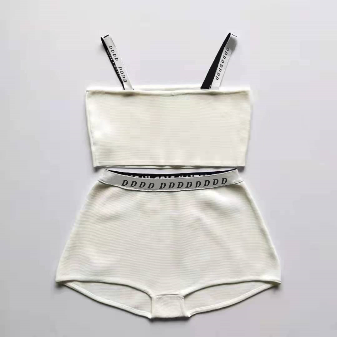 

Design fashion sexy summer Bikini Swimsuit swimwear for women Designer Bathing Suits dress pants shirt Two piece split cross strap Pant It' very el, White