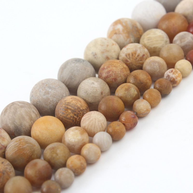 

Natural Stone Chrysanthemum Agate Onyx Beads 4/6/8/10mm Matte Round Frosted Beads for Jewelry Making DIY Bracelets Necklace 15