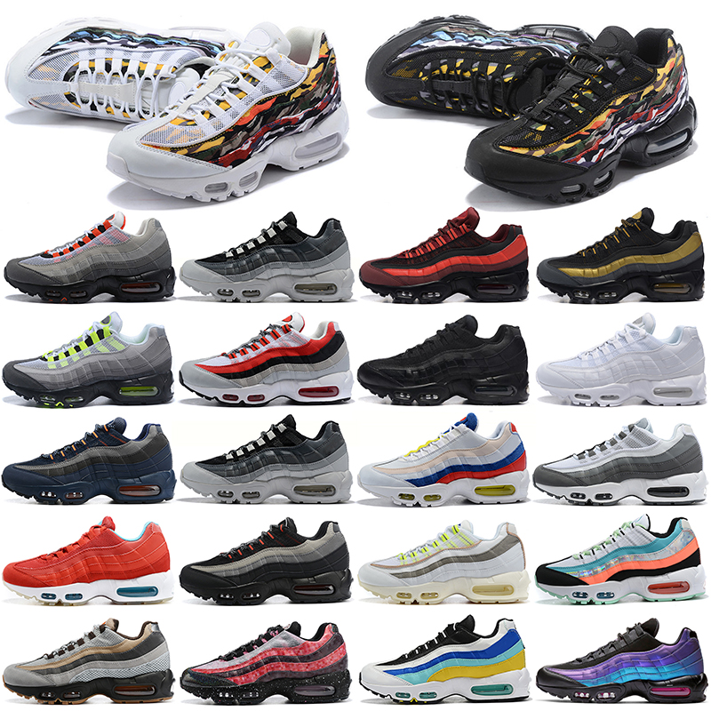 

Worldwide 95 Men Casual Shoes Women 95s Fashion Platform Shoe OG Neon Triple Black Triple White Luxury Outdoor Trainer Sport Sneakers 40-46, 40-46 camo white