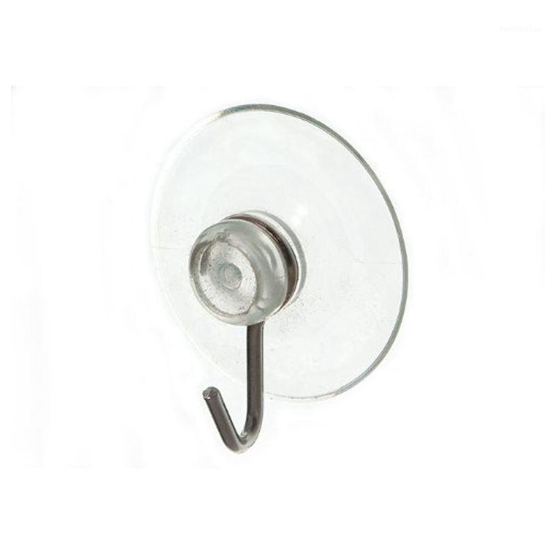

suction sucker window hooks clear wire hook 32MM ( pack of 10 )-ABUX1