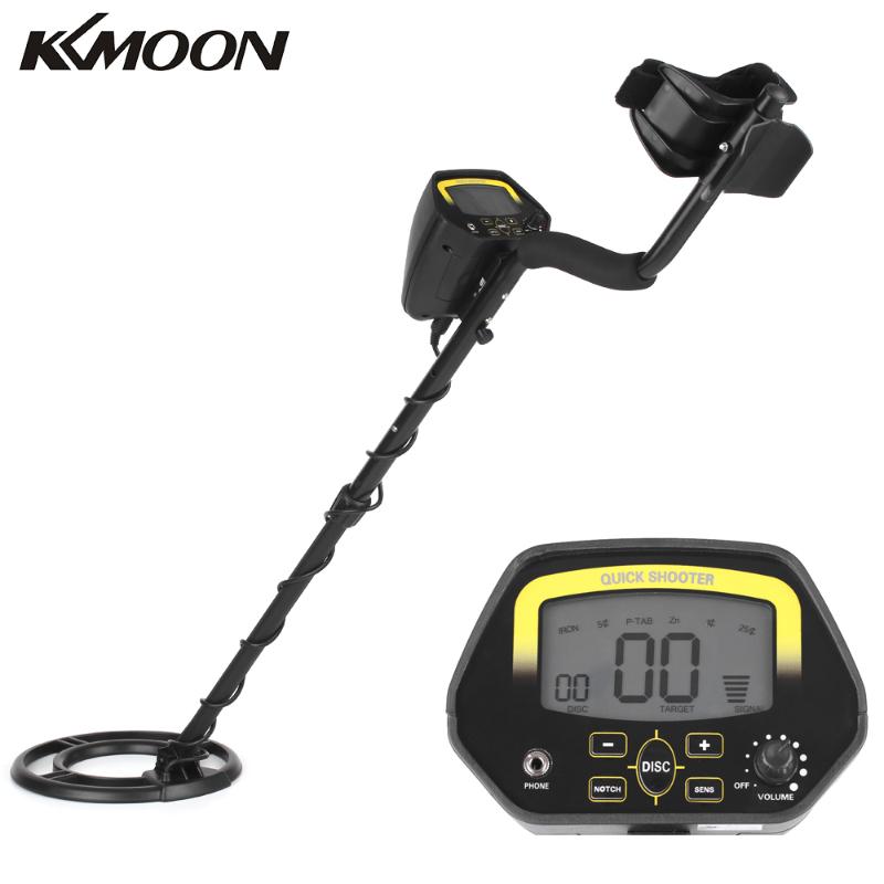 

KKmoon LCD Display MD3030 Metal Detector Gold Digger Treasure with Adjustable Sensitivity Waterproof Search Coil