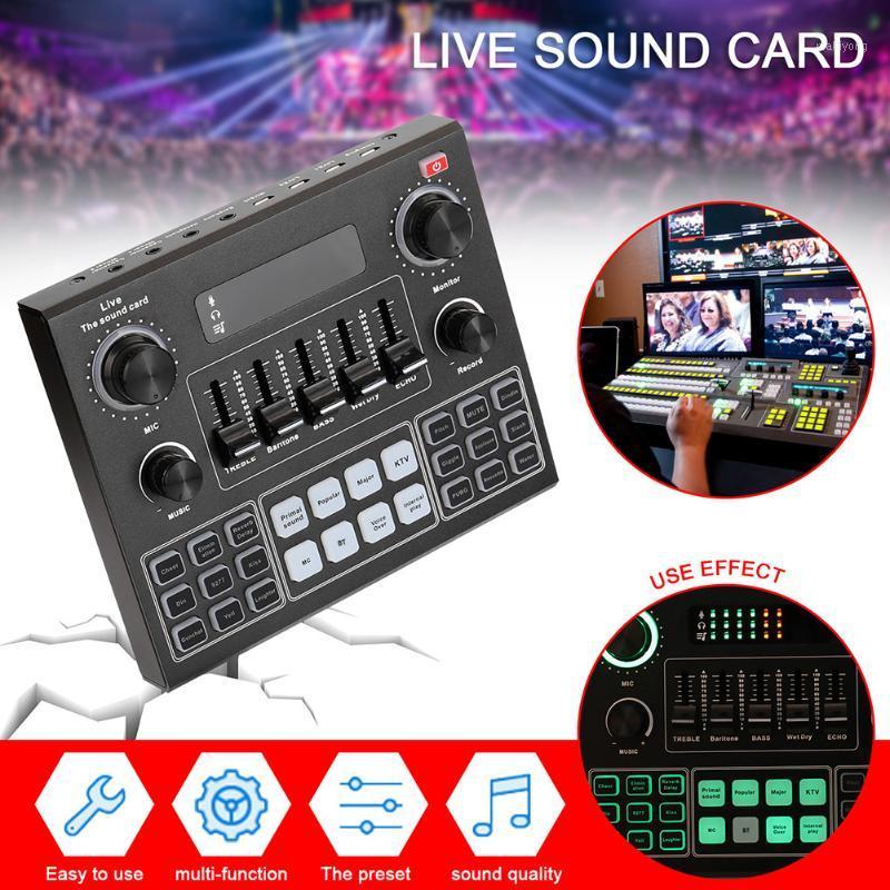 

Sound Cards Audio Studio Card V9 For Phone PC Live Broadcast Bluetooth Adapter Household Computer Safety Parts1