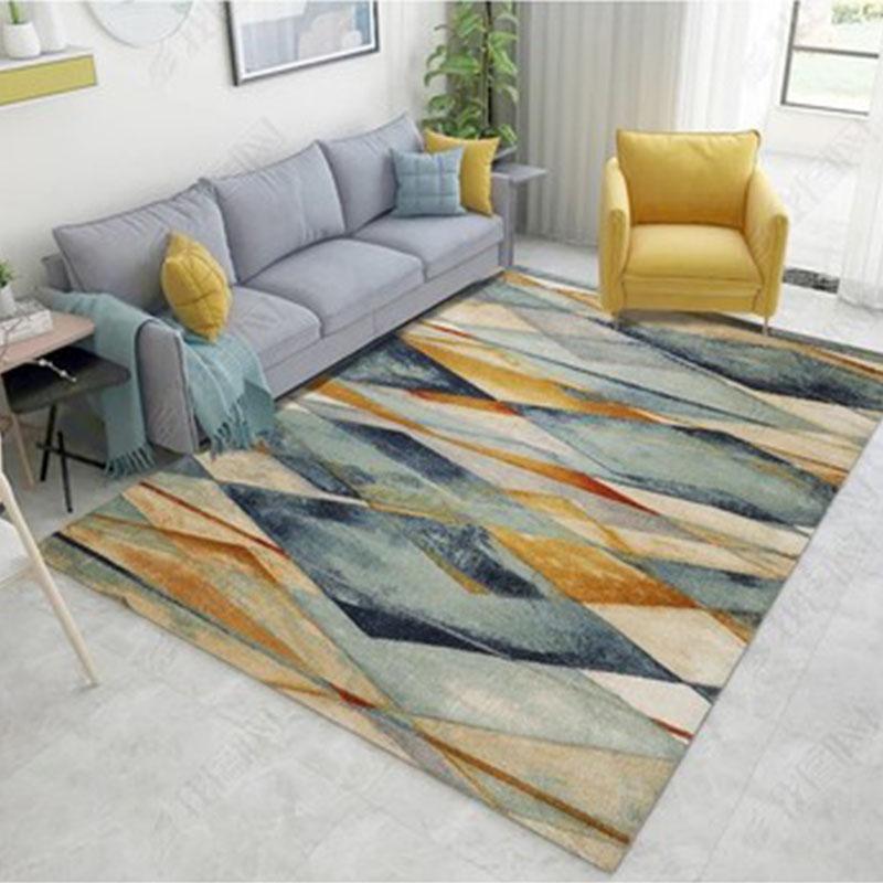 

Geometric Rectangle Carpets For Living Room Bedroom Rugs Sofa Coffee Table Floor Mat Customized Carpet, 11