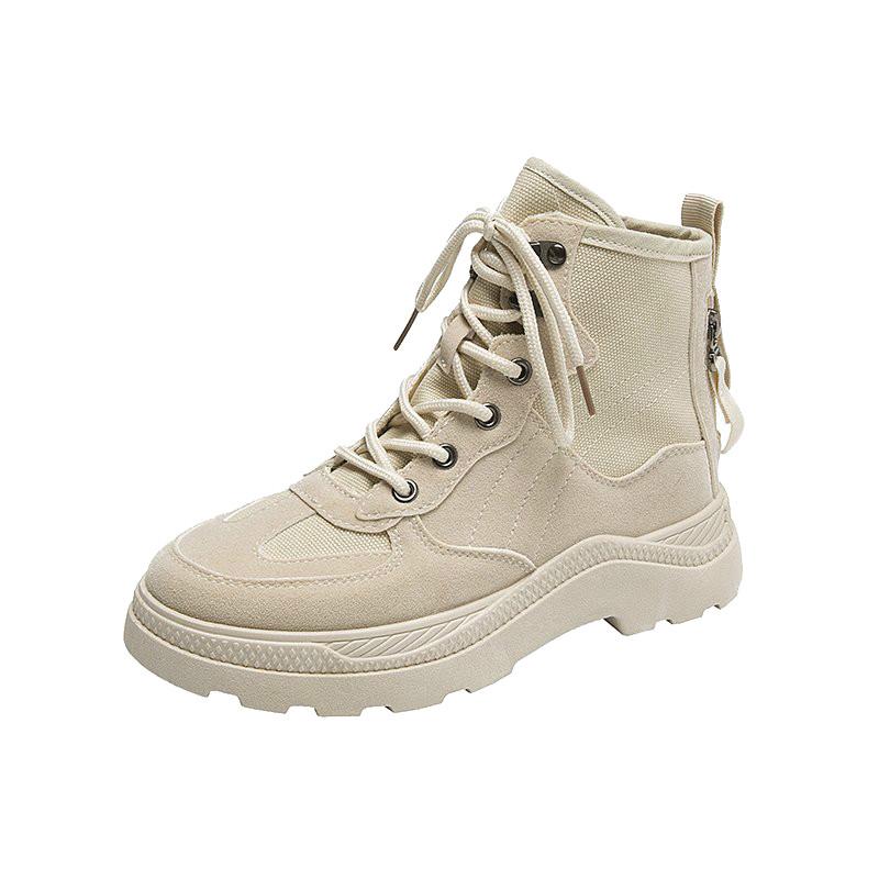 

Women's 2020 autumn Martin boots new British style spring and summer thin spring Martin shoes women's boots trendy shoes, Black