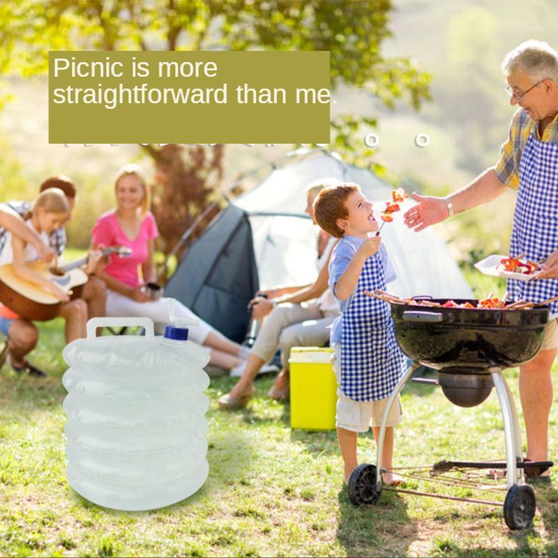 

Foldable Water Containers Folding Water Bucket Outdoor Camping Storage Bag Plastic Foldable Camping Drinking Bucket1, 3l