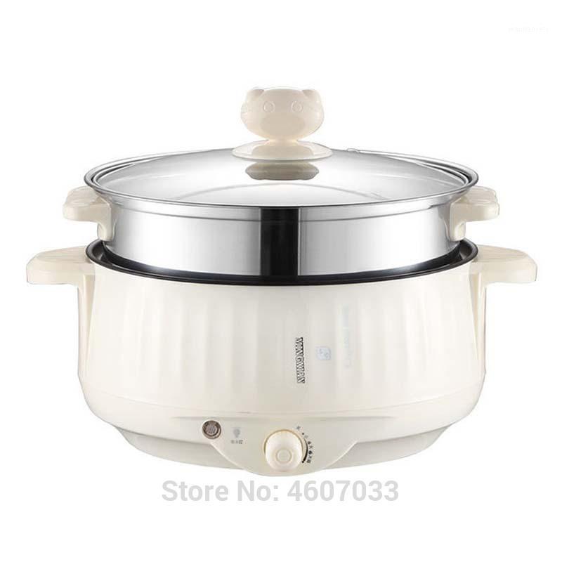 

Multifunctional Electric Cooker Heating Pan stew Cooking Pot Machine Hotpot Noodles Eggs Soup Steamer rice cooker1