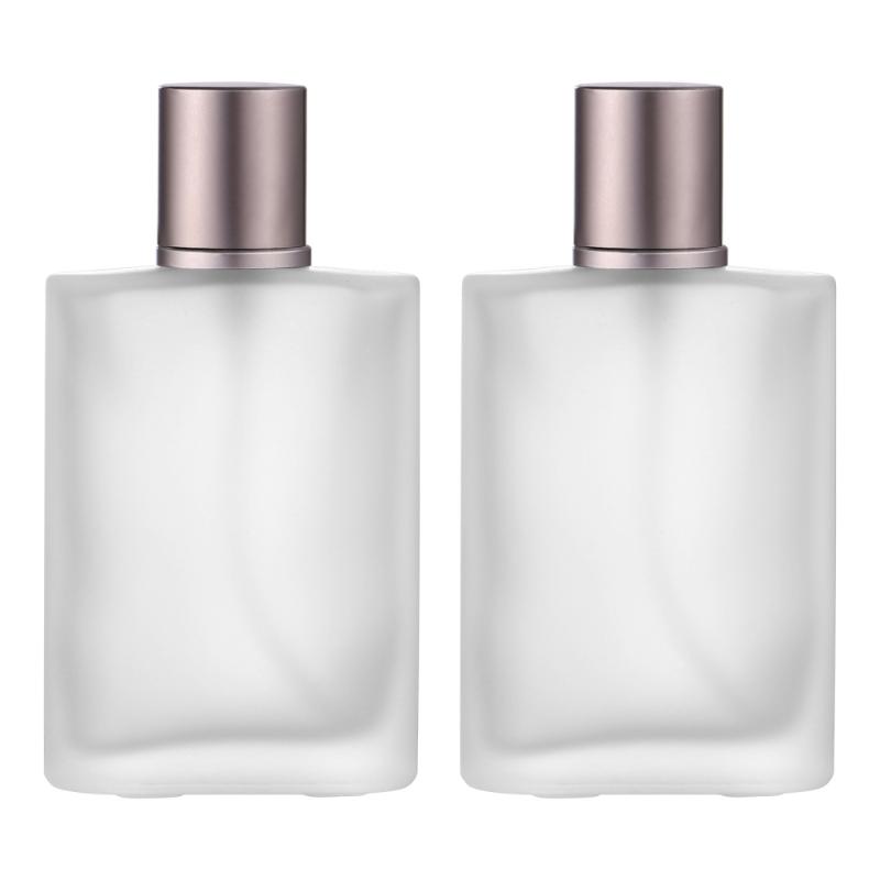 

Lurrose 2pcs Empty Perfume Bottles Dull Polish Spray Bottles Makeup Storage Cosmetic Supplies for Men (50ml