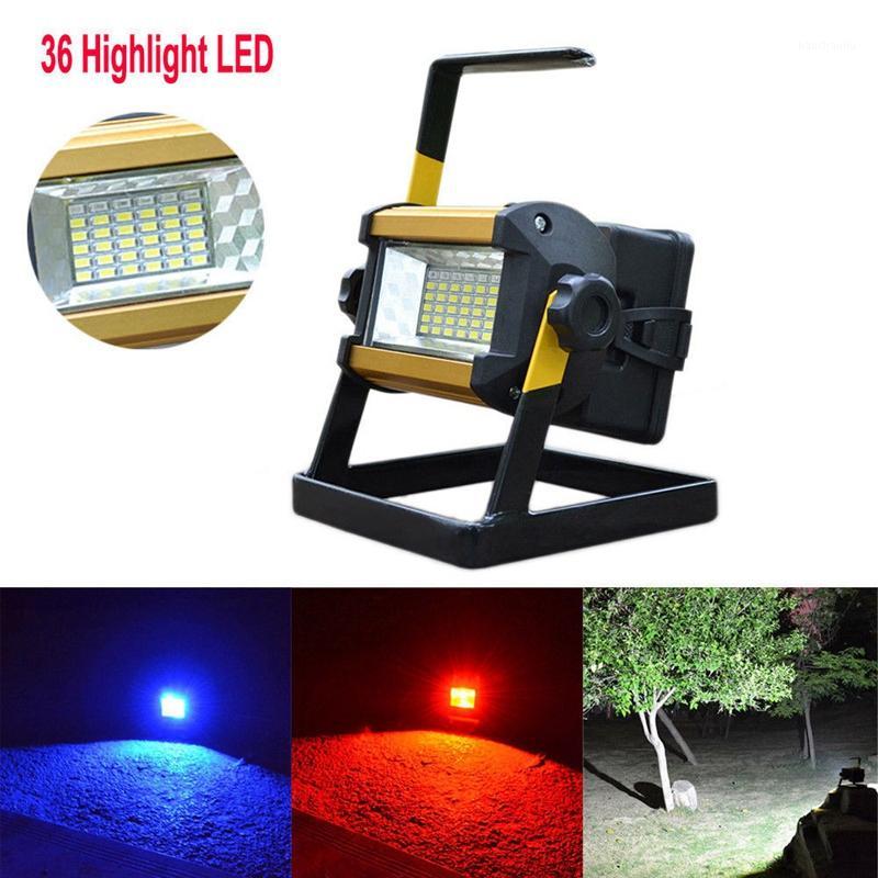 

50W 36 LED Portable Rechargeable Flood Light Spot Work Camping Fishing Lamp EU Plug1