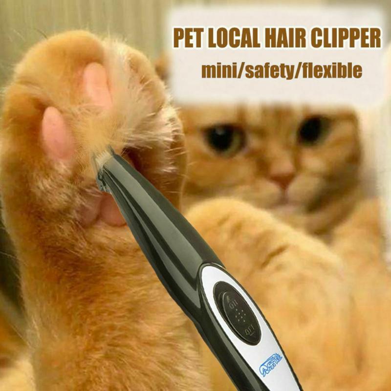

Portable Pet Hair Electric Clipper Trimmer Cat Dog Puppy Hair Shaver Razor Grooming Tool USB Rechargeble Pets Clean Supplies, 1pc