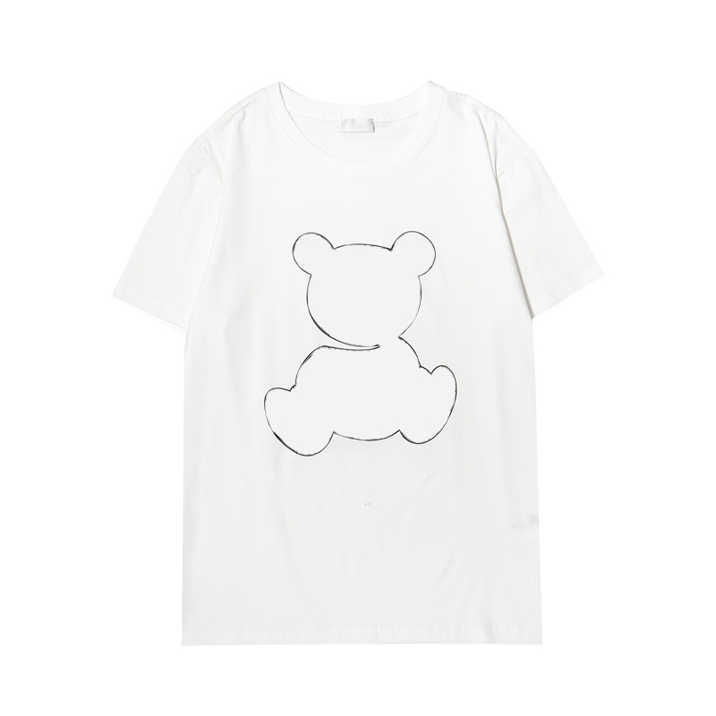

22ss New mens stylist t shirt men s clothing 3D summer tshirt Hip-Hop women s short sleeve luxurys designer clothes Lady casual tee, White;black