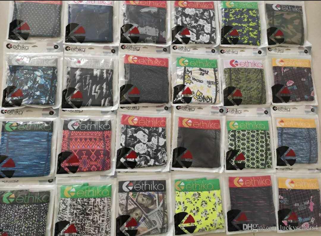 

Ethika's new children: Men's Ethika underwear shorts elastic sports boxer's underwear random mix exclusive packaging 64534