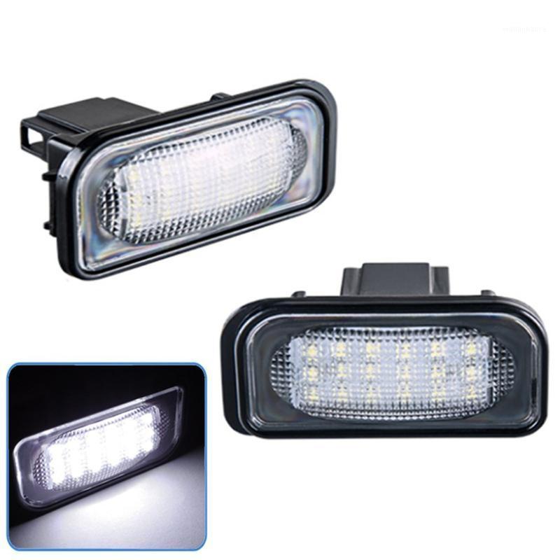 

Emergency Lights 2pcs/set License Plate Light Lamp Housing Parking Car Modification Replacement Part For W203 4D Seda