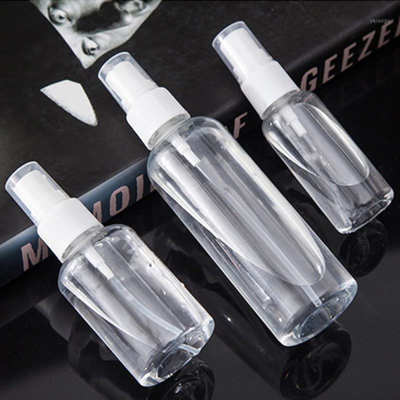 

10pcs 30/50/100ml Refill Bottle Travel Transparent Plastic Perfume Bottle Atomizer Empty Small Spray Non-toxic Safety1