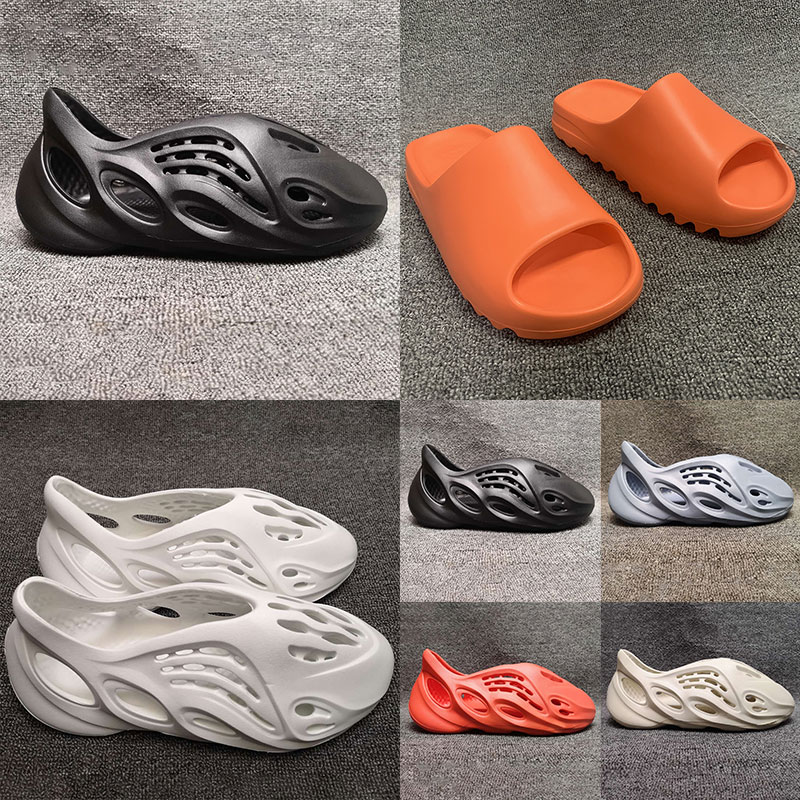 

vermilion Foam Runner Slipper Clog lady sandal acoustic eva resin Slides Black MX sand grey Moon Grey Slippers Woman Man Tainers bone Designer Beach Sandals Shoes