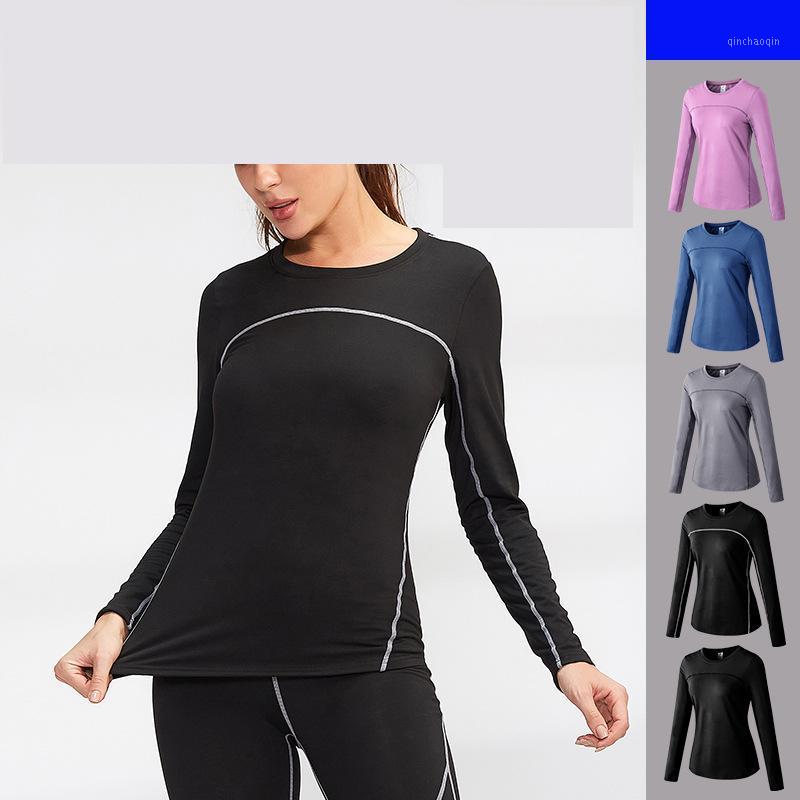 

Women Training Clothes T-Shirt Tights Black Sportswear Gym Fitness Outdoor Running Breathable Elastic Quick-Drying Clothes1