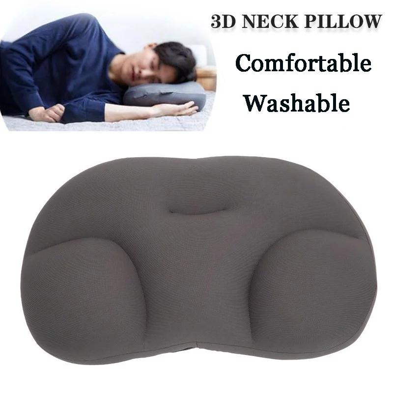 

3D Creative Cloud Pillow 3D Neck Pillow Deep Sleep Neck Decompression Air Egg Washable Comfortable