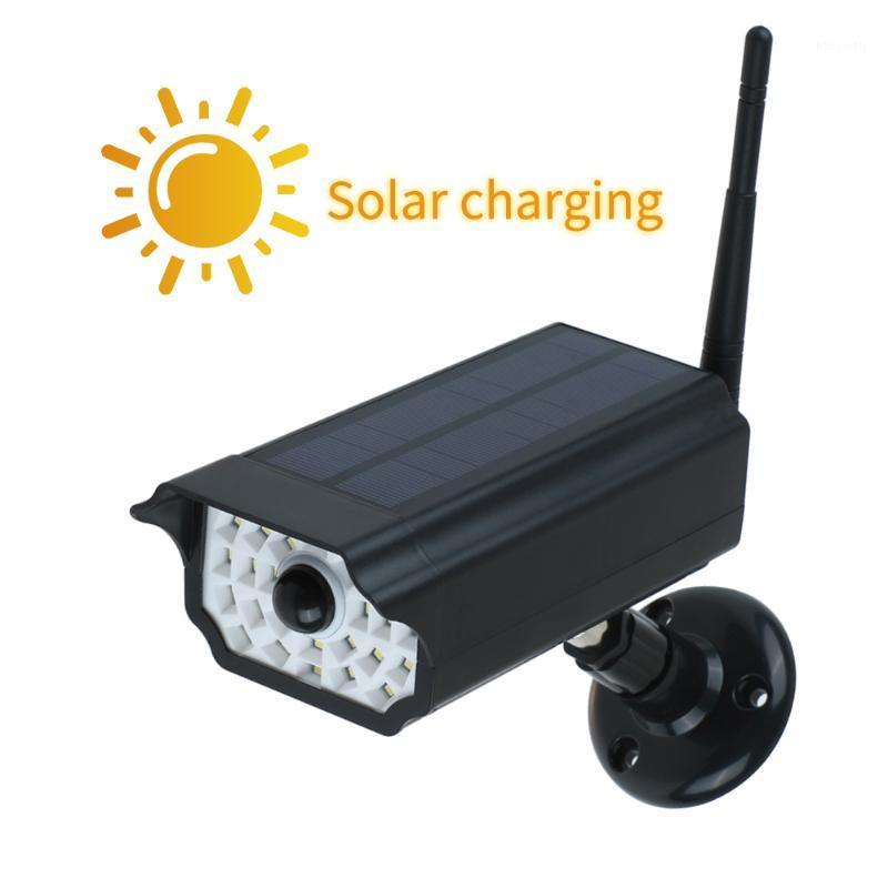 

Dummy fake camera Outdoor Waterproof Home Camera Solar Power Simulation With LED light Security Surveillance1