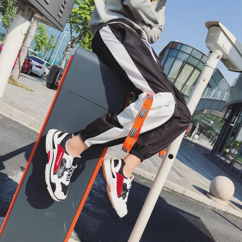 

Cool Fashion Hip Hop Mens Joggers 2019 Brand Male Trousers Men Pants Casual Sweatpants Jogger Gym Workout, Black