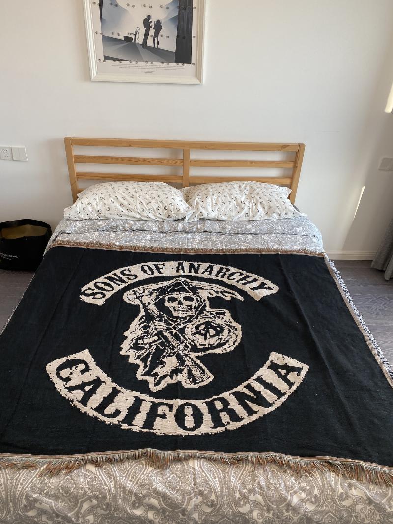 

Sons of Anarchy The Death Sofa Towel Blanket Wall Hanging Wall Decor Tapestry Bedspread Bedding Blanket