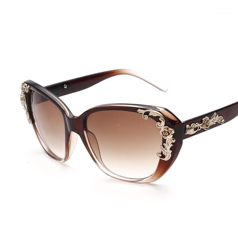 

Women Sunglasses Oversized Sun Glasses Female Flower Elegant Luxury 2020 Brand Designer Large Face Female Shades Ladies Glasses1