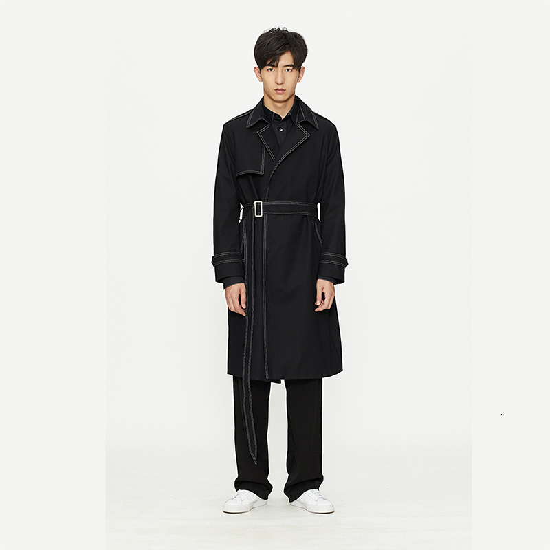 

2021 New Spring Autumn Men Released White Decorative Cotton Wool Jacket Yarn. S-6xl!! V82D, Black