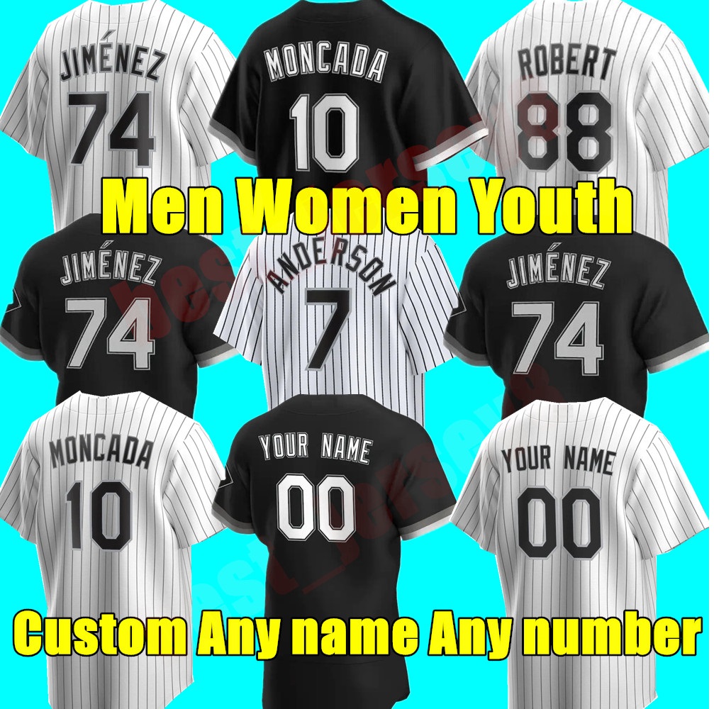 

Tim Anderson Bo Jackson chicagos Michael Baseball Jersey Yermin Mercede Jose Abreu Robert Eloy Jimenez Carlton Fisk Yoan White Moncada Keuchel Sox Frank Thomas, As shown in illustration