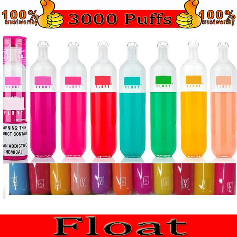 

FLOAT Disposable Pod Device Kit E-cigarettes 3000 Puffs 1100mAh Battery Prefilled 8ml Pods Cartridge Vape Stick Pen Vs Bang XXL Puff Plus Flex FLUMED