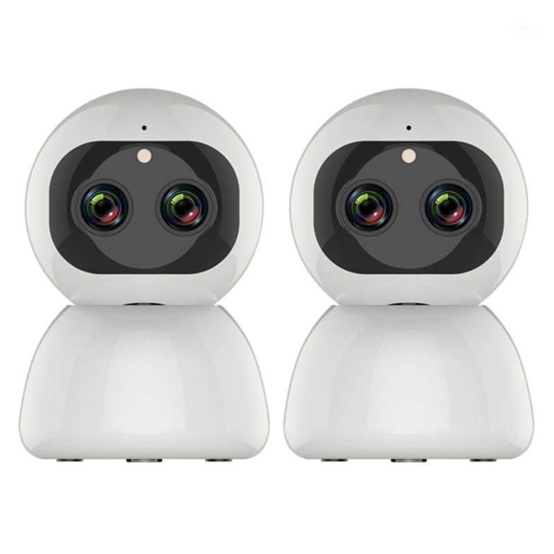 

Wireless 1080P WiFi IP Dual Lens Zoom Camera CCTV Security PTZ Camcorder1, Us plug