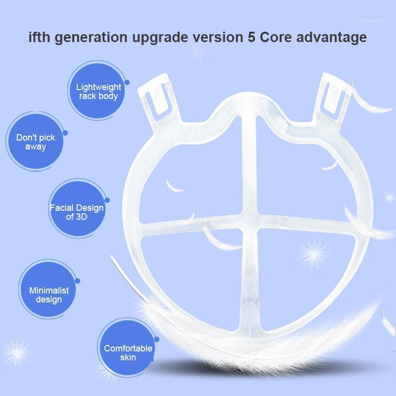 

3D Mouth Mask Bracket Support Breathing Assist Help Mask Inner Cushion Bracket Grade Silicone Breathable Valve Holder1