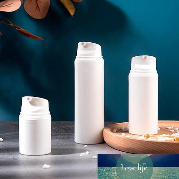 

30ml/50ml/80ml/100ml/120ml/150ml White Empty Cosmetic Vacuum Bottle Airless Pump Lotion Bottles Container Wholesale