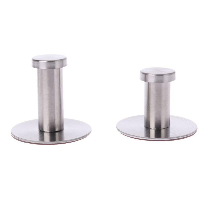 

Stainless Steel Round Without Drilling Self Adhesive Wall Mounted Towel Clothes Hook Sticker Robe Coat Hanger Bathroom Drop Ship