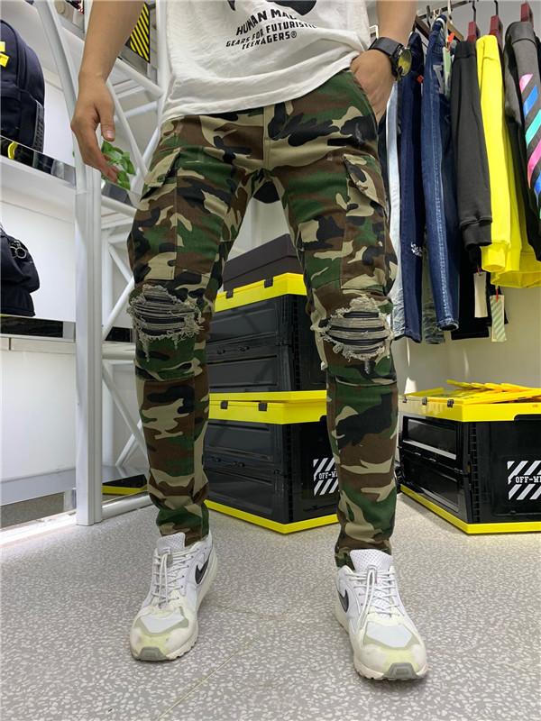 

2020 New Fashion Luxury Jeans Men's Denim Pants Fashion Cotton Jeans Mani Pants Men's Classic Denim D2  hEG DSQ DSQ2 DSQUARED, Army green