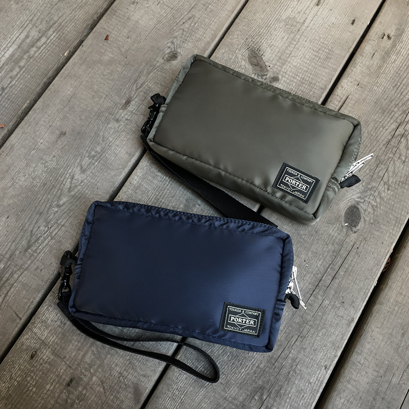 

Japanese and Korean Brand Unisex Wallet Head Porter Nylon Cloth Short Wallet Female Handbag Casual Student Wallets Youth Purse C1115, Black