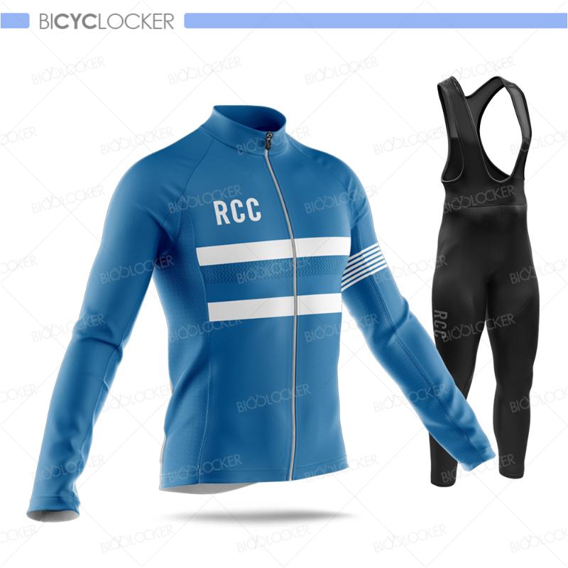 

Rcc Classic Cycling Clothing Man Jersey Sets Long Sleeve Autumn Pro Team Mountain Bike Ropa Ciclismo Hombre Quick Dry Breathable, Normal cycling set