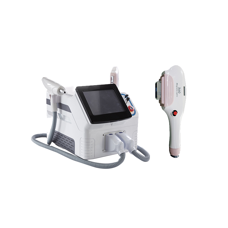 

Portable 2 In 1 Multifunction OPT IPL Nd Yag HIGH power Laser machine E-light SHR tattoo Hair Removal Skin Rejuvenation beauty salon equipment