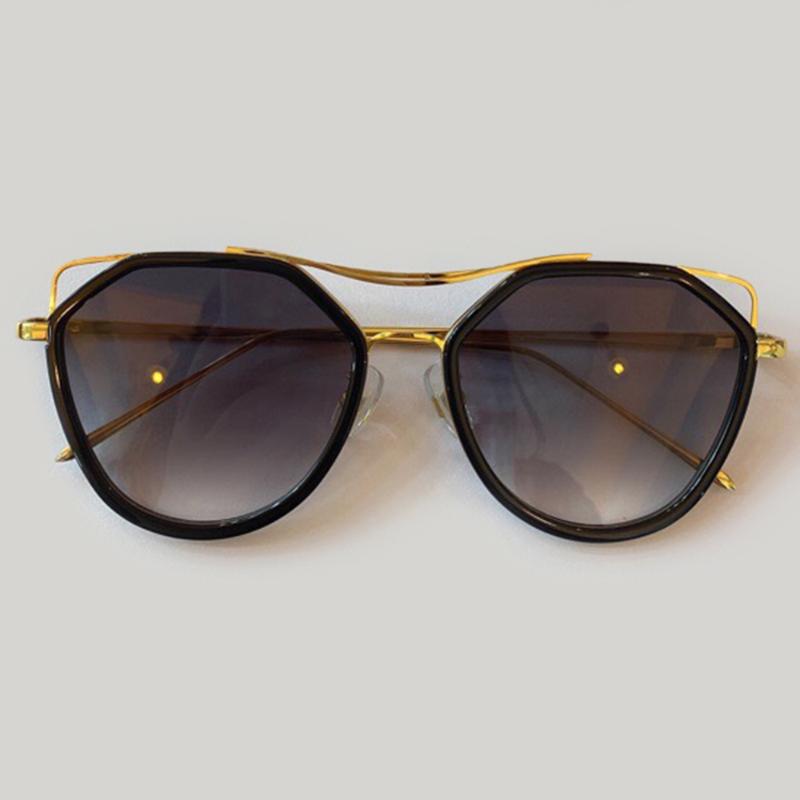 

Black Cat Eye Sunglasses Women Men UV400 Classic Brand Designer Round Sunglasses With Chain