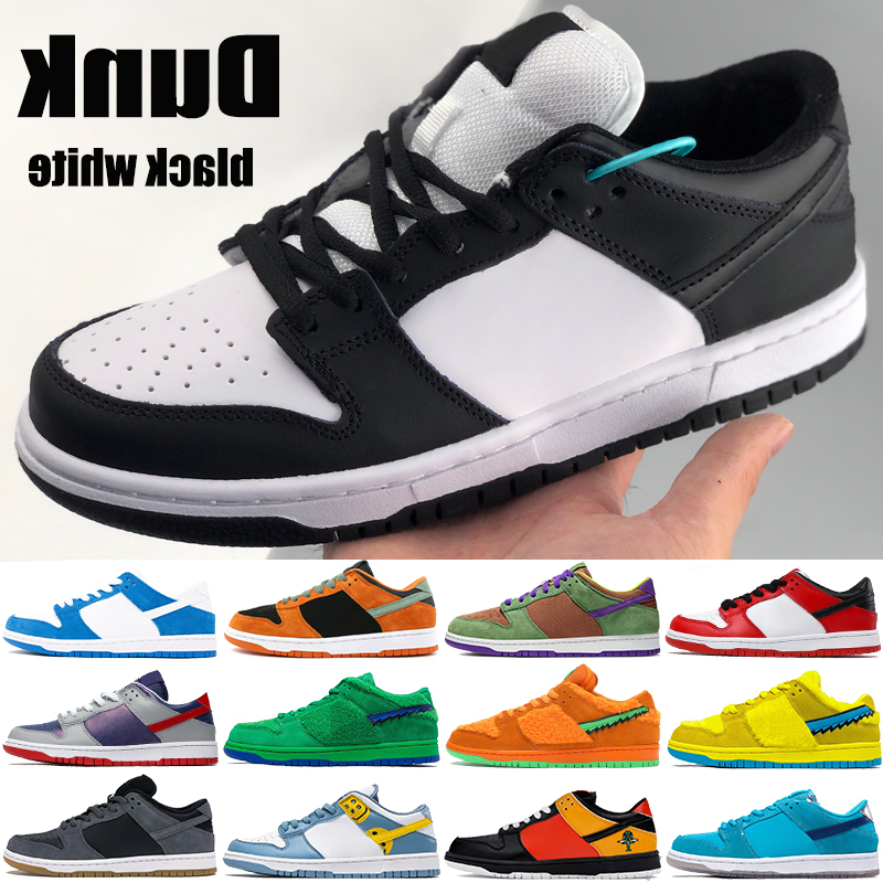 

New best dunk Jumpman mens basketball shoes black white Chicago Veneer Ceramic raygun blue fury White-Cement men women sneakers US 5.5-11, Red cement