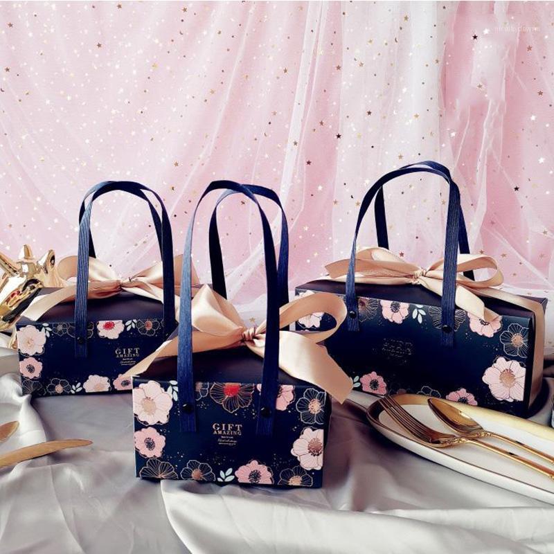 

Baby Shower Birthday Party gift box packaging Cake Biscuit dessert packing Wedding Favors and Gift Flower box for Guest bag1