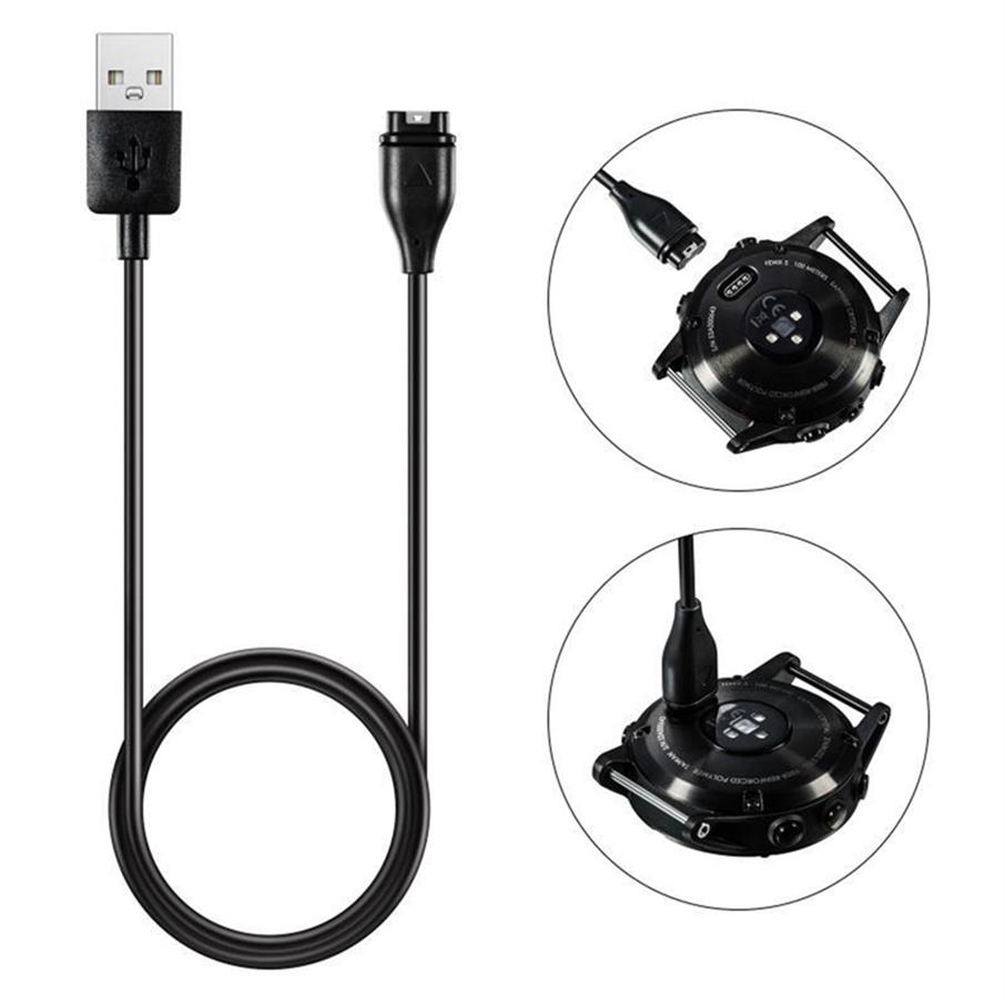 

USB Charging Charger Cord Cable for Garmin Fenix 5 5S 5X Vivoactive 3 Vivosport a50